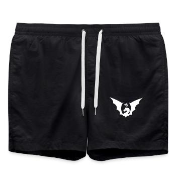 logo etheryon - Short de bain - noir - Devant - AI Model Male 185 light (185cm)