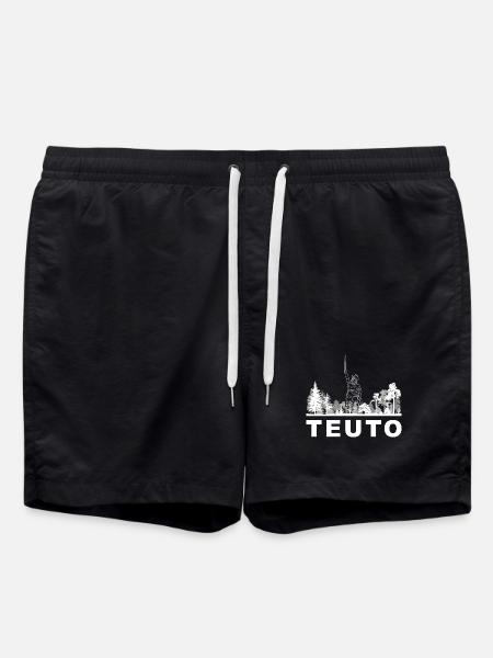 Teuto - Badeshorts - Schwarz