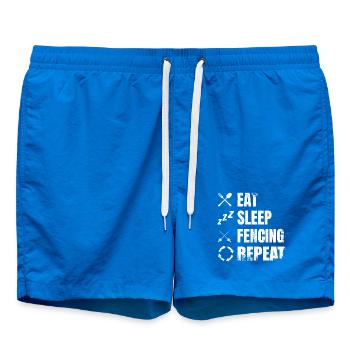 Fencing Daily Routine - Swim Trunks - cobalt blue - Front