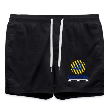 Dormouse and expensive - Swim Trunks - black - Front - AI Model Male 185 light (185cm)
