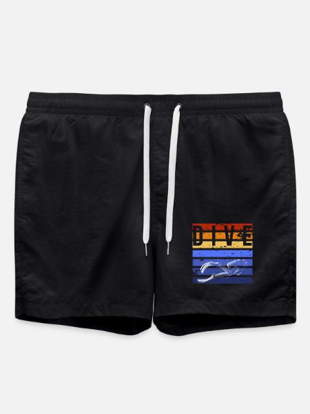 Dive - Badeshorts - Schwarz