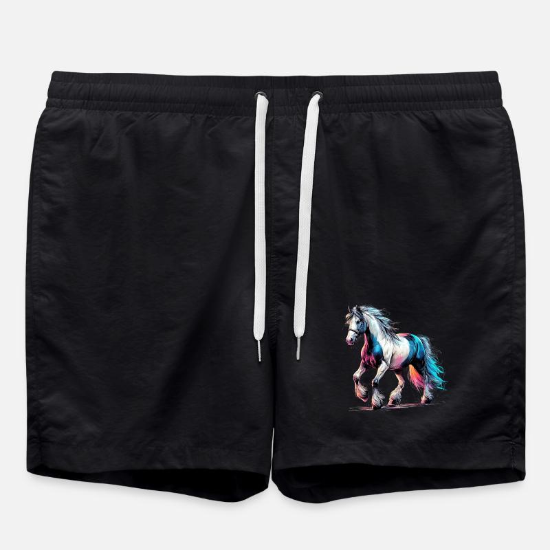 Cheval - Short de bain - noir