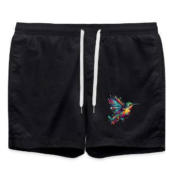 Colibri - Short de bain - noir - Devant - AI Model Male 185 light (185cm)