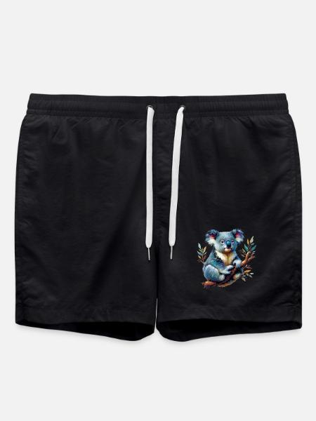 Koala - Swim Trunks - black