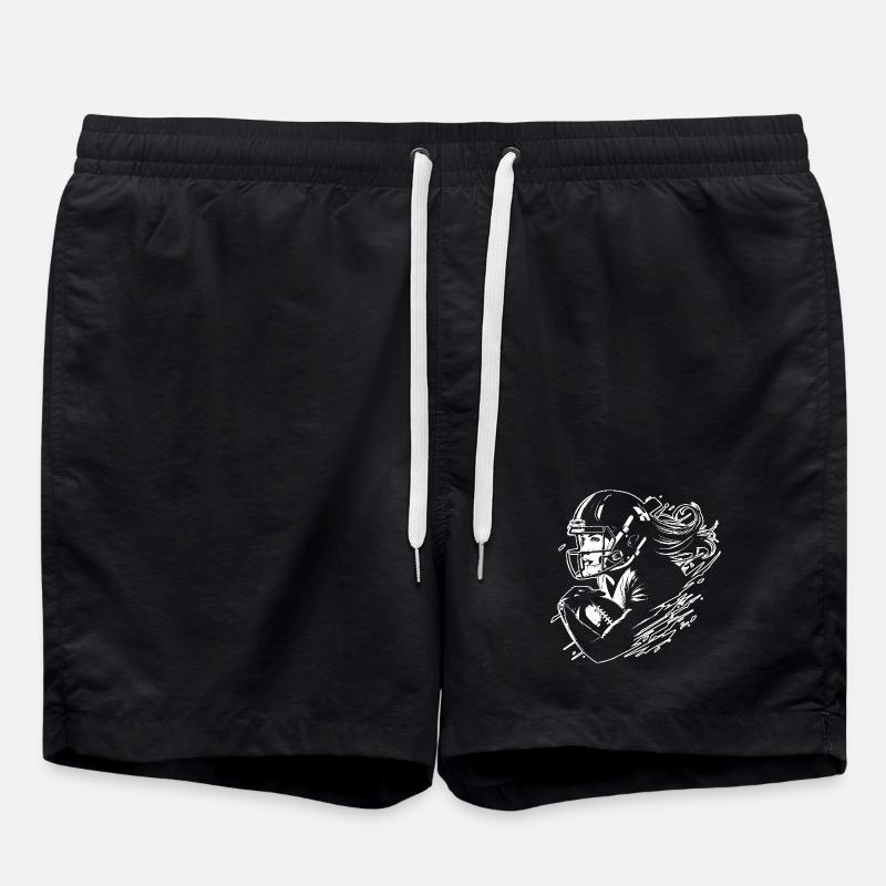 Footballeur - Short de bain - noir