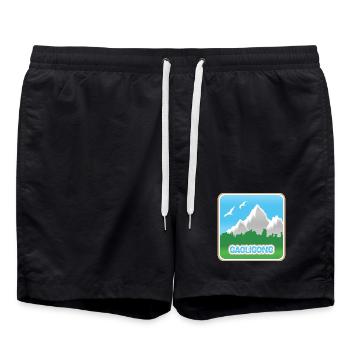 Gaoligong als Bergsport - Badeshorts - Schwarz - Vorne - AI Model Male 185 light (185cm)
