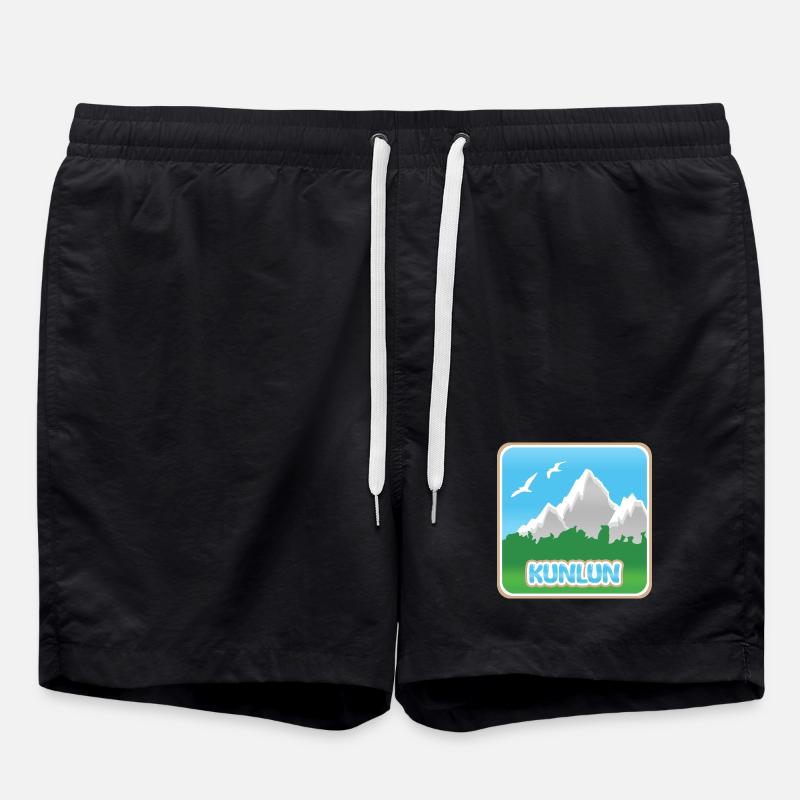 Kunlun - Swim Trunks - black