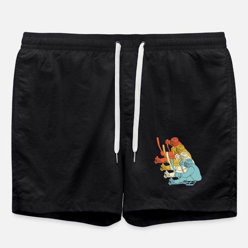 Hockey sur glace Para Handicap - Short de bain - noir