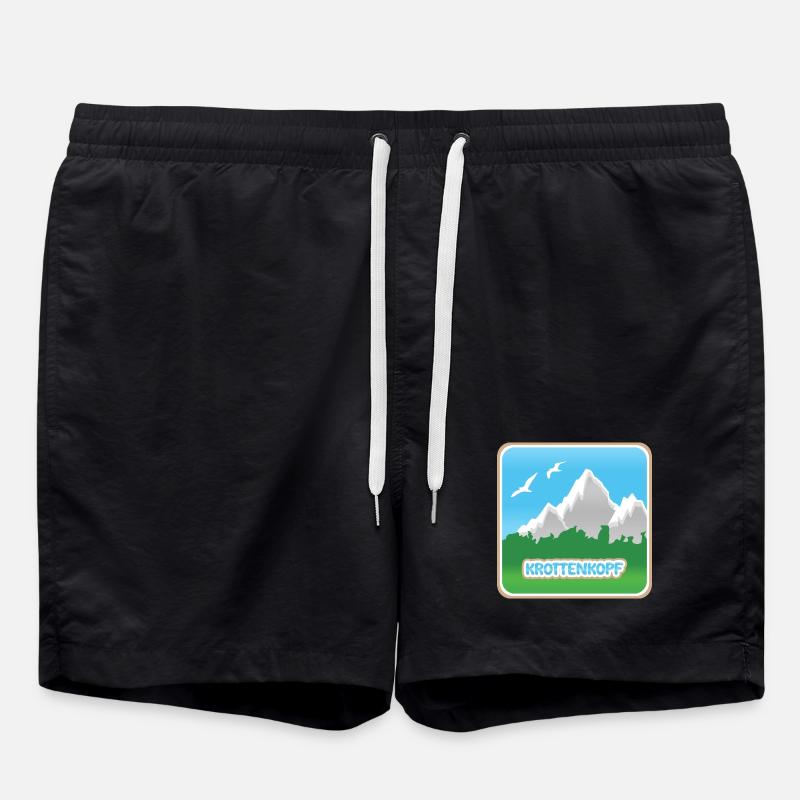 Krottenkopf - Swim Trunks - black