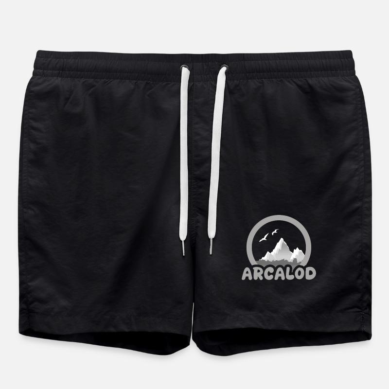 Trekking Arcalod - Swim Trunks - black