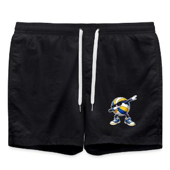 Volley-ball Dab Joueur de volley-ball Dab - Short de bain - noir - Devant - AI Model Male 185 light (185cm)