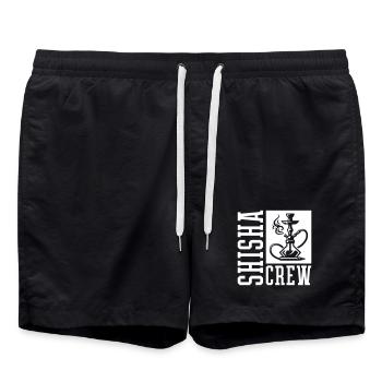 Shisha Crew - Swim Trunks - black - Front - AI Model Male 185 light (185cm)