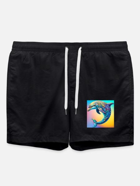 dauphin - Short de bain - noir