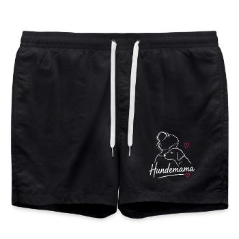 Dog Mom Labrador Love Shirt - Swim Trunks - black - Front - AI Model Male 185 light (185cm)