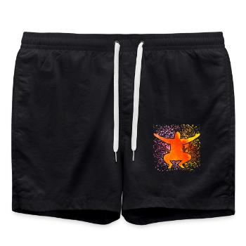 Sumo - Short de bain - noir - Devant - AI Model Male 185 light (185cm)