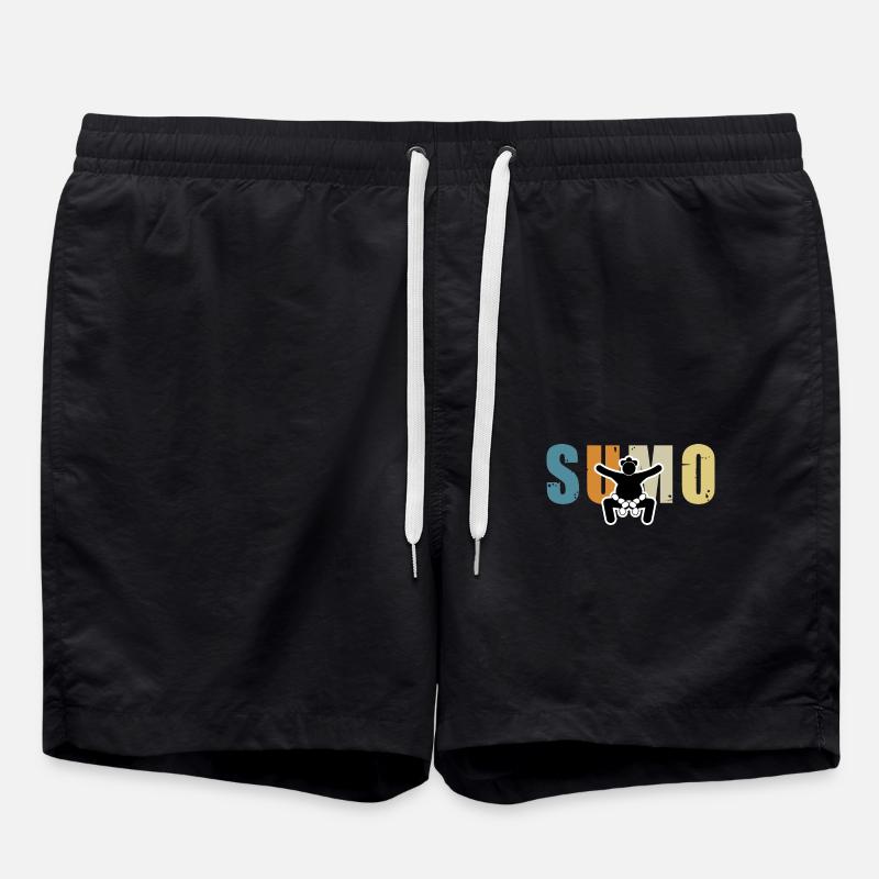 Sumo - Swim Trunks - black