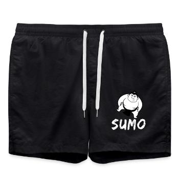 Sumo - Short de bain - noir - Devant - AI Model Male 185 light (185cm)
