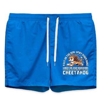 RAPIDE À LA COURSE, HÉRISSÉ UNE FOIS CUIT - CHEETA HEDGEHOG - Short de bain - cobalt blue - Devant