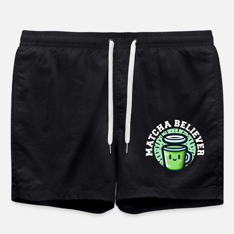 MATCHA-GLÄUBIGER - Badeshorts - Schwarz