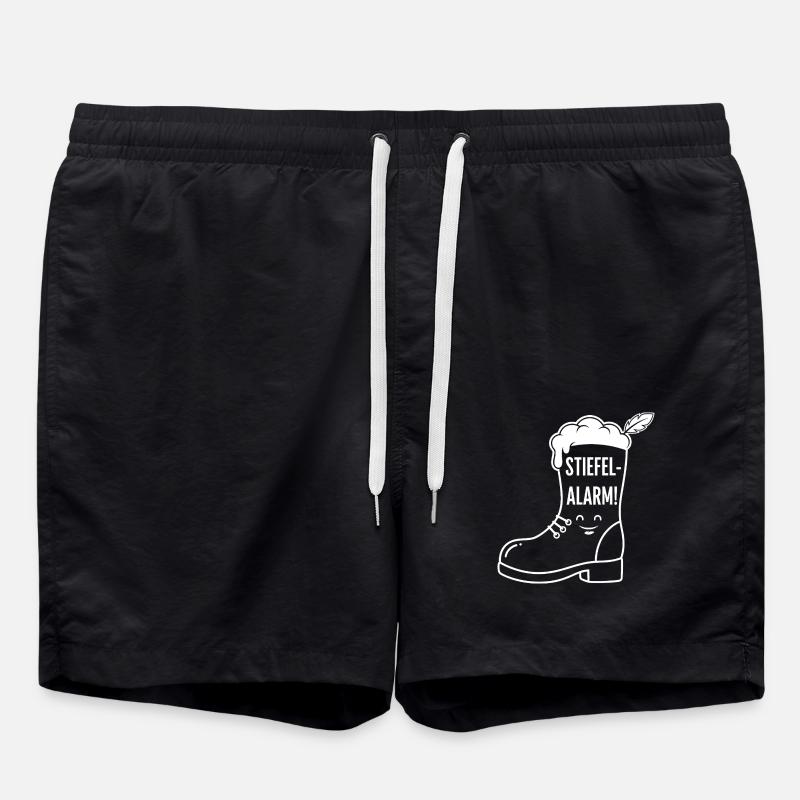 Boots Beer - Swim Trunks - black