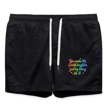 702361B6 A096 4D5F 8316 0EED26D19DE9 - Badeshorts - Schwarz - Vorne - AI Model Male 185 light (185cm)