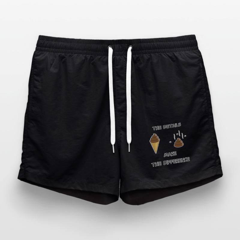 Eis oder kacken? Badeshorts