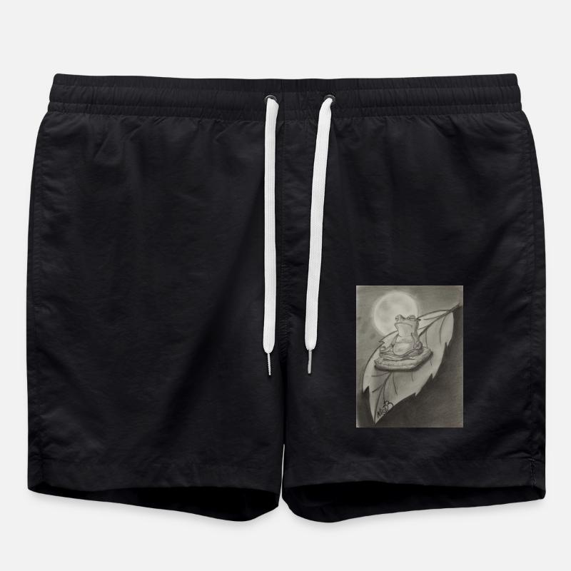 Meditation - Swim Trunks - black