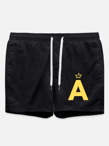 A like Alvin - Swim Trunks - black