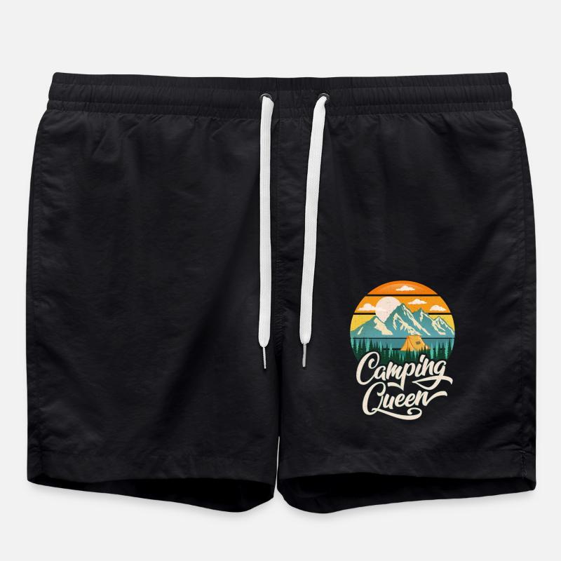 Camping - Swim Trunks - black