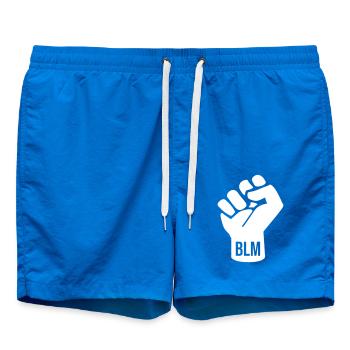 Poing de Black Lives Matter - Short de bain - cobalt blue - Devant