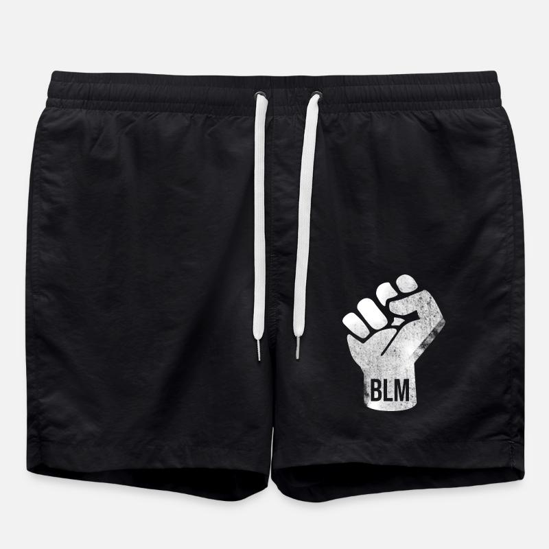 BLM Faust Design - Swim Trunks - black