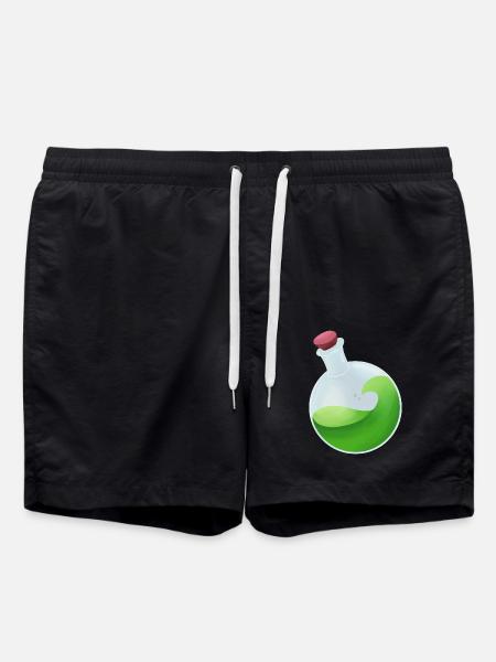 Green Potion - Swim Trunks - black