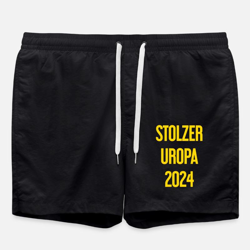 Proud great-grandpa 2024 - Swim Trunks - black