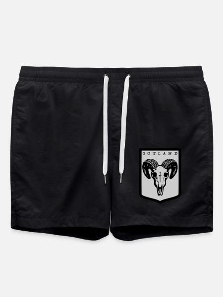 Gotland - Swim Trunks - black