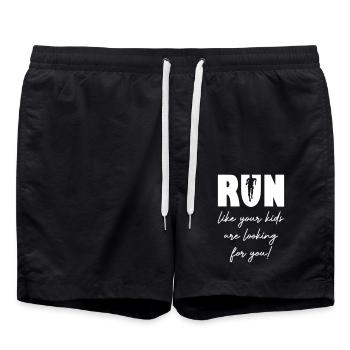 Course - Short de bain - noir - Devant - AI Model Male 185 light (185cm)