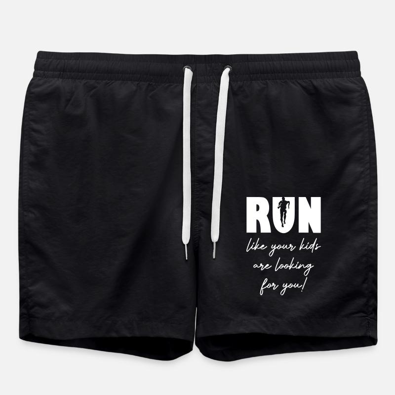 Running - Swim Trunks - black