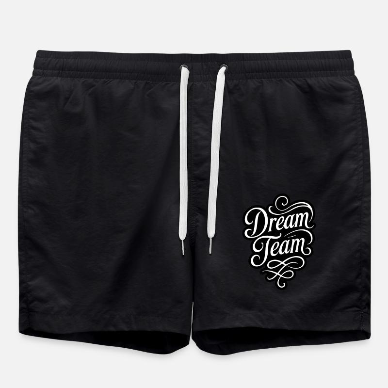 Dream Team - Badeshorts - Schwarz