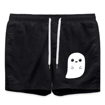 fantôme mignon - Short de bain - noir - Devant - AI Model Male 185 light (185cm)