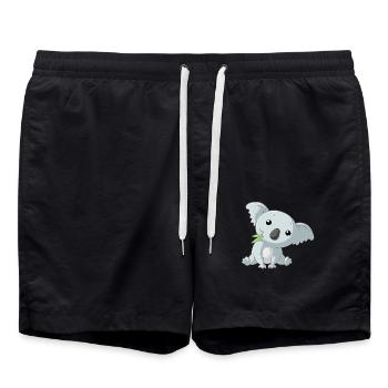 petit koala - Short de bain - noir - Devant - AI Model Male 185 light (185cm)
