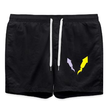 Böller - Short de bain - noir - Devant - AI Model Male 185 light (185cm)