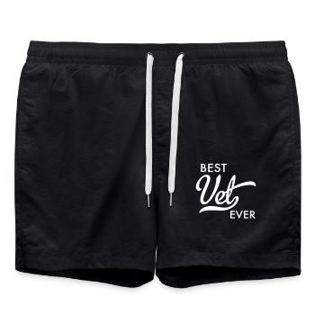 vétérinaire - Short de bain - noir - Devant - AI Model Male 185 light (185cm)