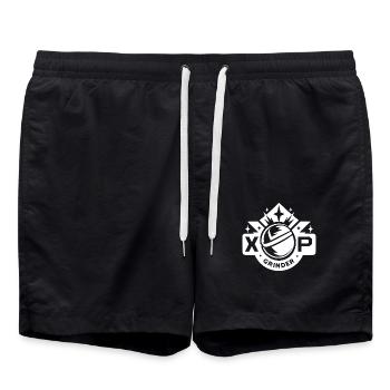 Moulin XP - Short de bain - noir - Devant - AI Model Male 185 light (185cm)