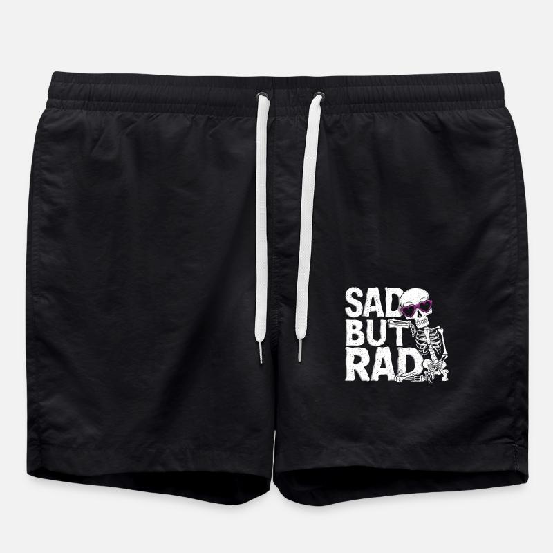 Mélancolie avec style - Short de bain - noir