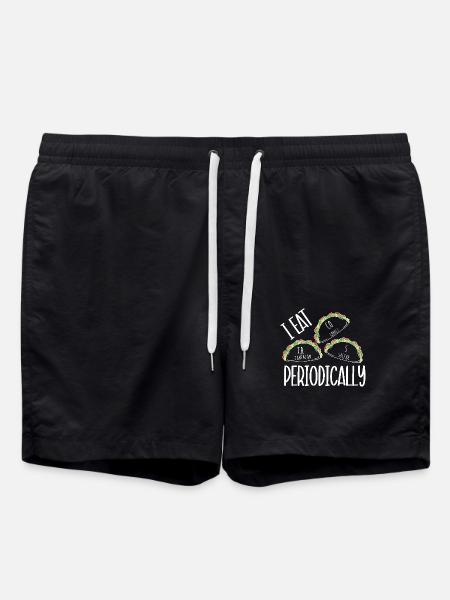 Periodic table - Swim Trunks - black