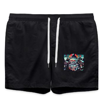 Après-ski - Swim Trunks - black - Front - AI Model Male 185 light (185cm)