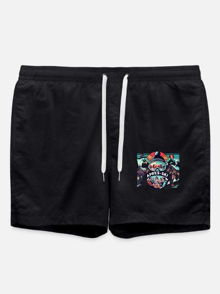 Apres ski - Badeshorts - Schwarz