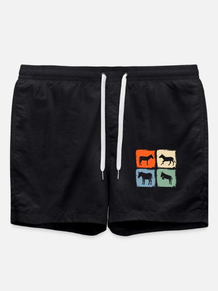 Donkey - Swim Trunks - black
