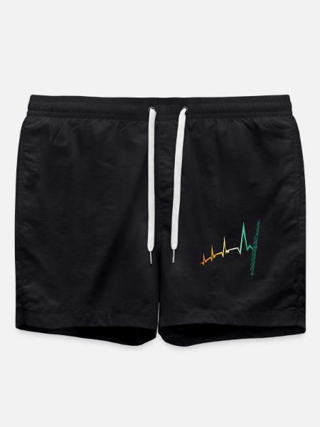 Flûte Heartbeat Flûte - Short de bain - noir