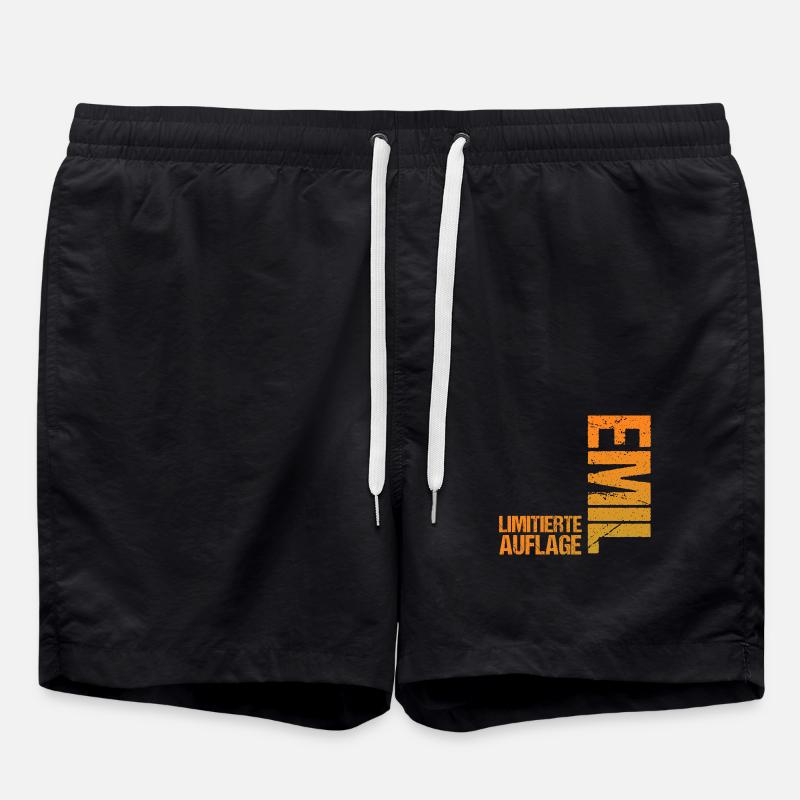 Emil - Short de bain - noir