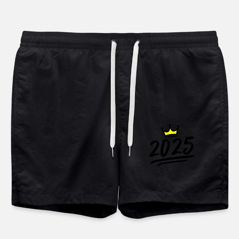 2025 Krone - Swim Trunks - black